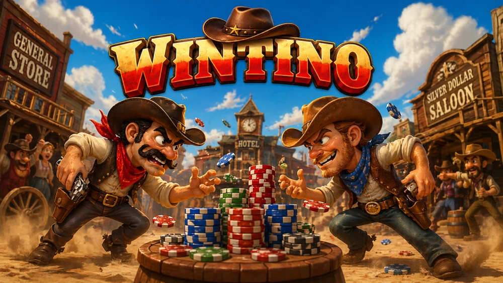 Wintino Casino interfejs